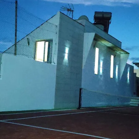 Luxury Sea Views Heated Pool Private Jacuzzi Wifi Bbq Parking Tennis Court Villa Candelaria